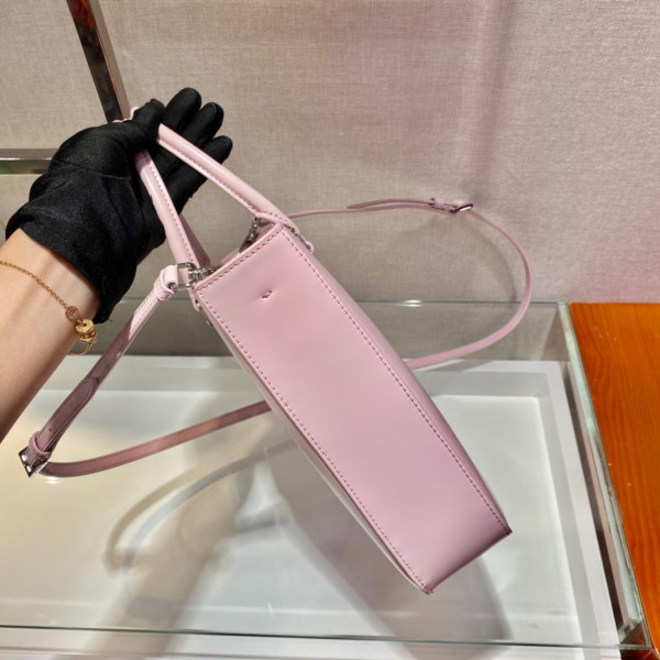 Pra*a large brushed leather tote