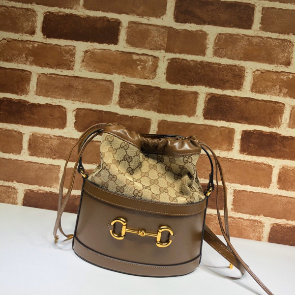 G*u*i 1955 horsebit small bucket bag