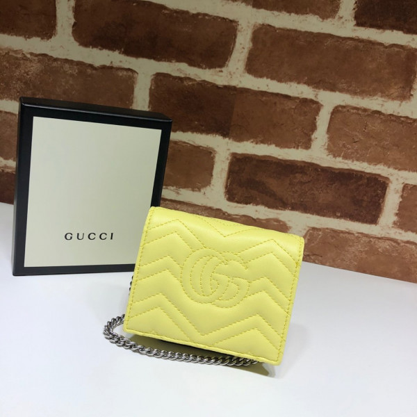 G*u*i gg marmont chain wallet