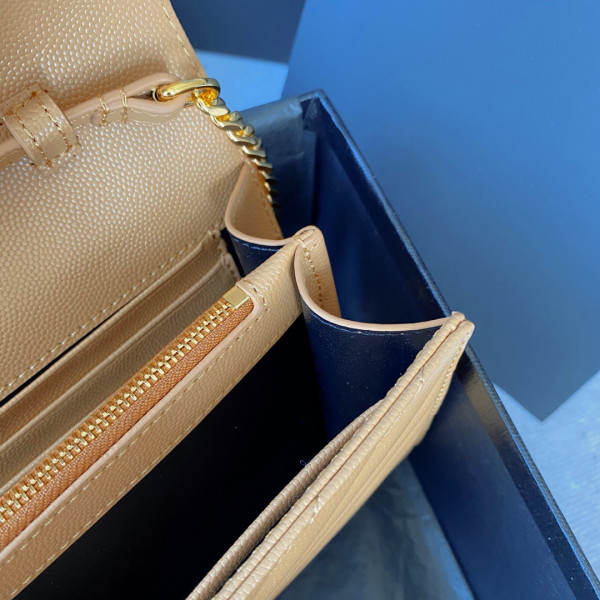 Y*L cassandre matelassÉ chain wallet