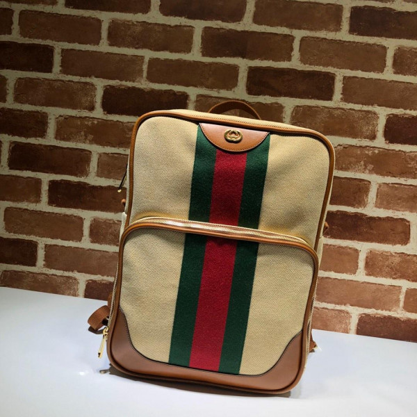G*u*i vintage canvas backpack