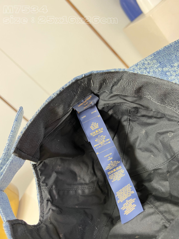 l0*is V*t0n damier denim 3d cap