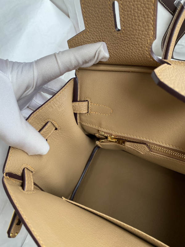 H**mes birkin 25cm-togo leather