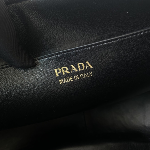 Pra*a demi-lune large shoulder bag-42*19.5*8.5cm