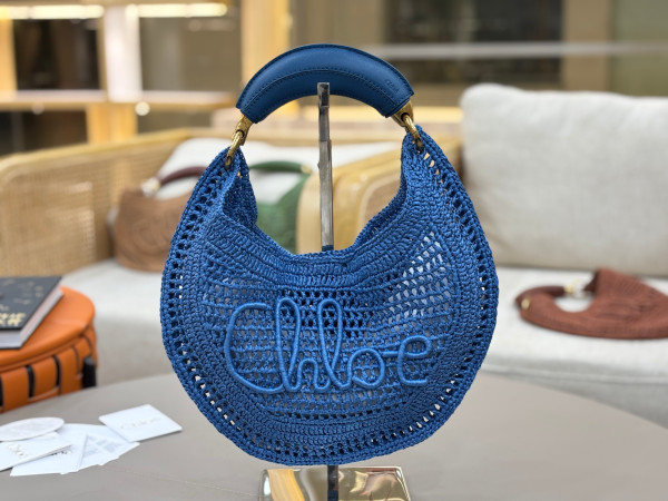 Chloe 25S summer banana hobo bag - 36*21.5*2cm